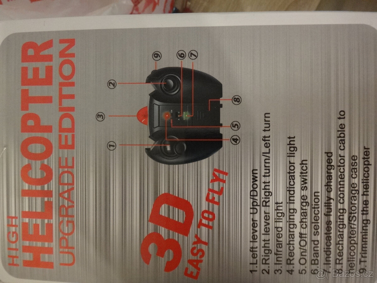 Prodám originálně zabalený RC model helikoptéry - 2
