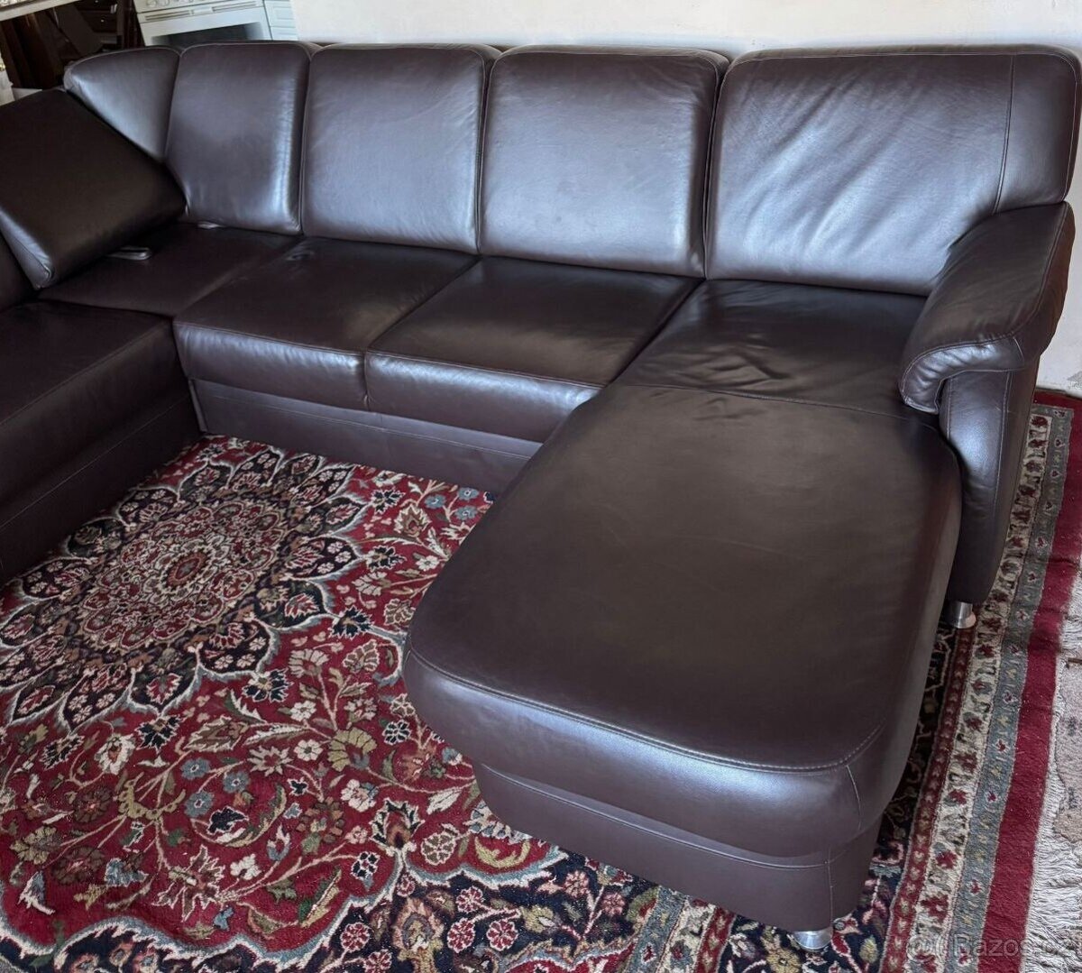 Moderní kožená sedačka do Účka, 4976 - 2