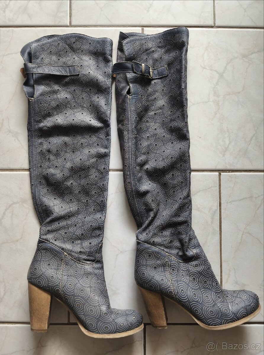 Jarní kozačky vel.38 - 2