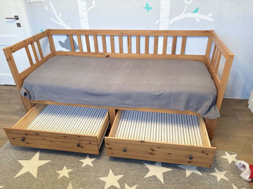 Postel Ikea Hemnes + 2x matrace - 2