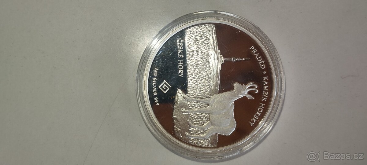 Stříbrna mince Praděd 1oz - 2