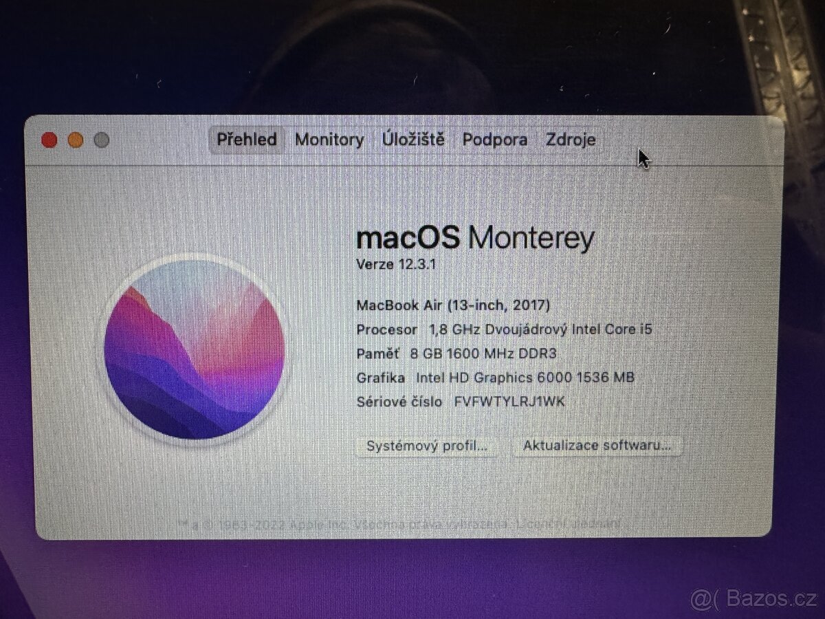 MacBook Air 13" 2017 i5 / 8GB / 128GB - 2