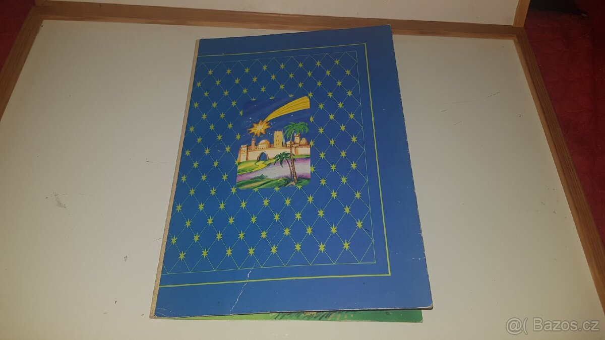 Velký staročeský rozkládací Betlém, délka cca 45 cm - 2