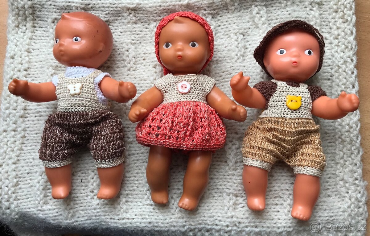 Panenka miminko Gumotex - retro František - 2