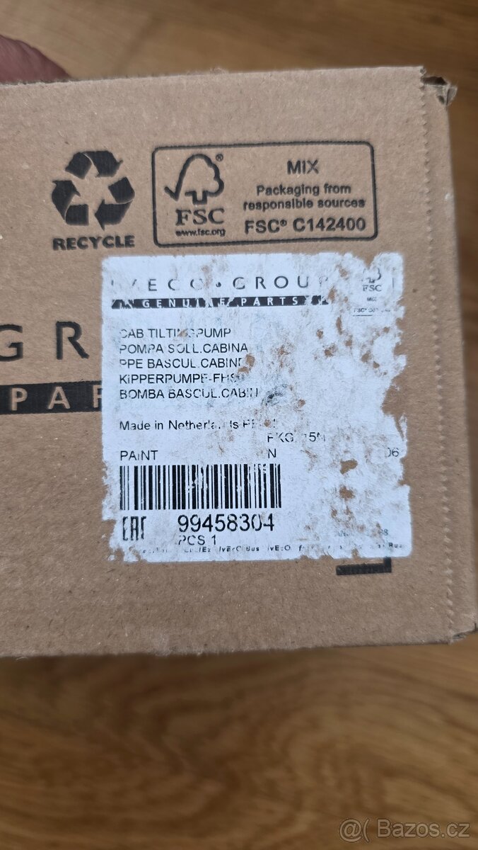 Hydraulická pumpa pro zvedání kabiny Iveco - 2
