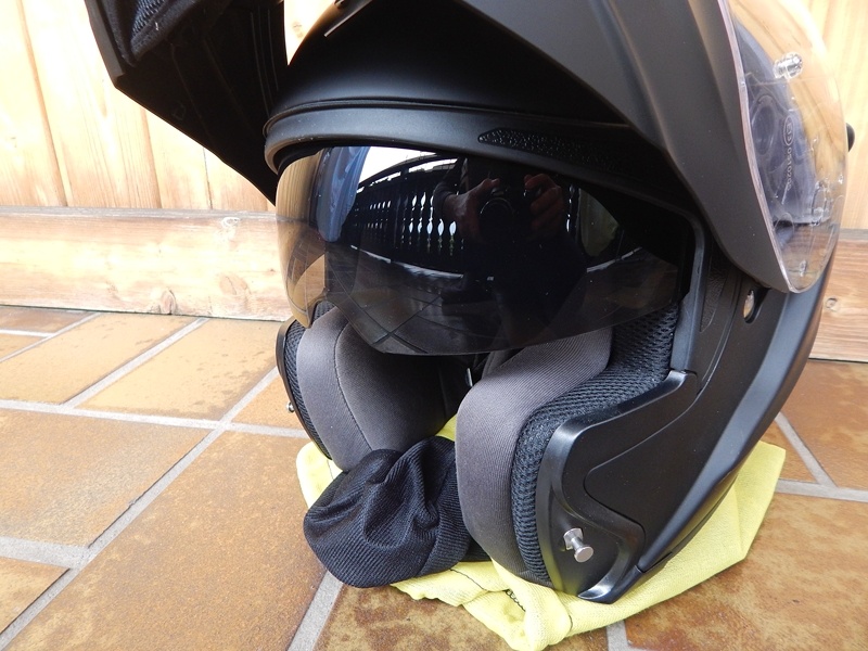 vyklapeci prilba Scorpion Exo-920 matna vel.XS, zanovni - 2