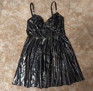 Latexové šaty vel XXXL nové - 2