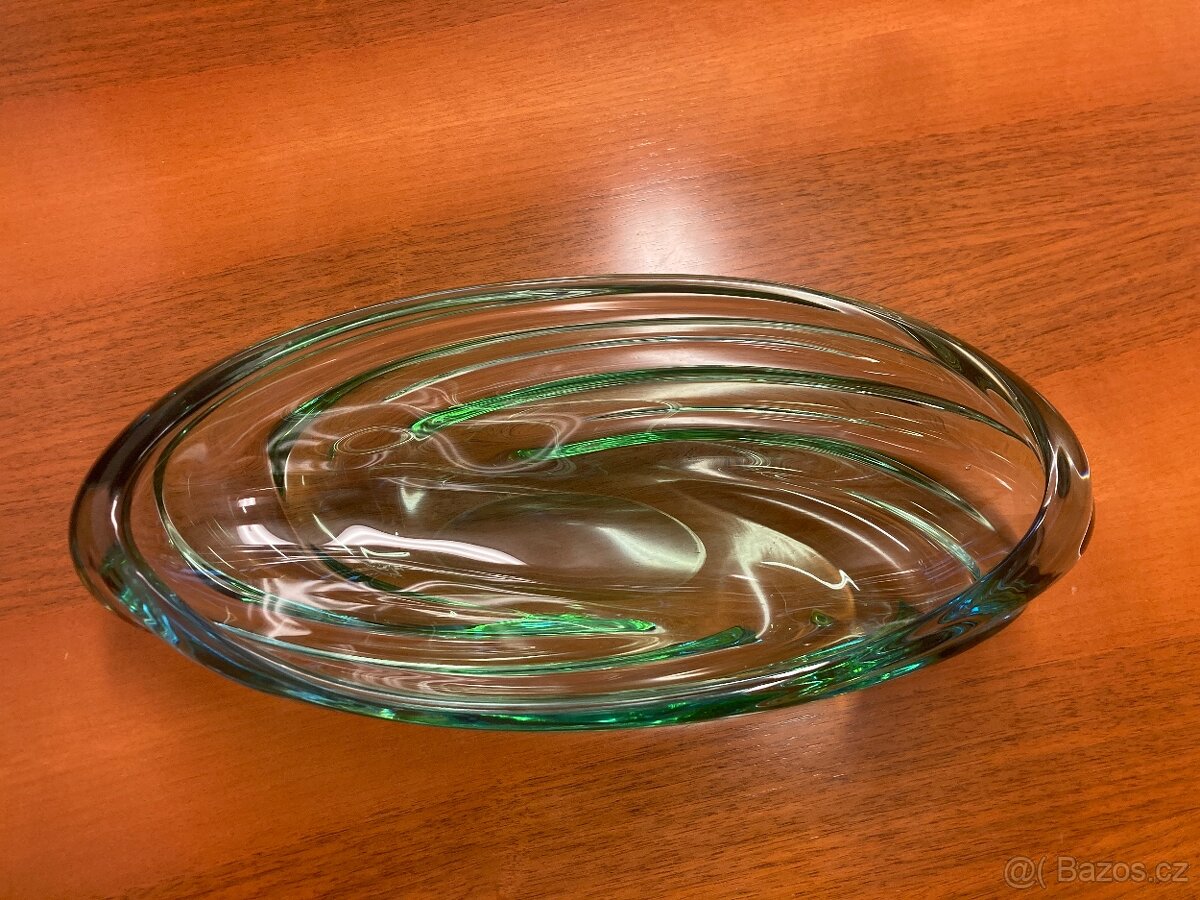 Mísa z hutního skla 70 léta - 2