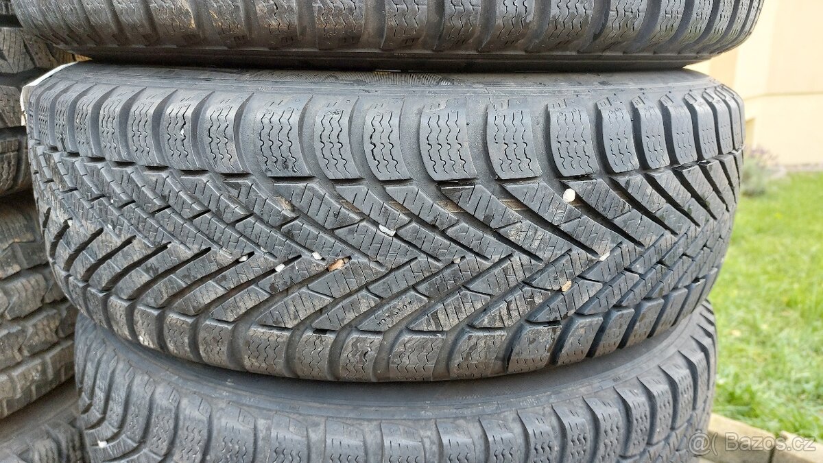 Kola zimní 15", Š FABIA IV, VW, 5x100mm, pneu 185/65/15 - 2