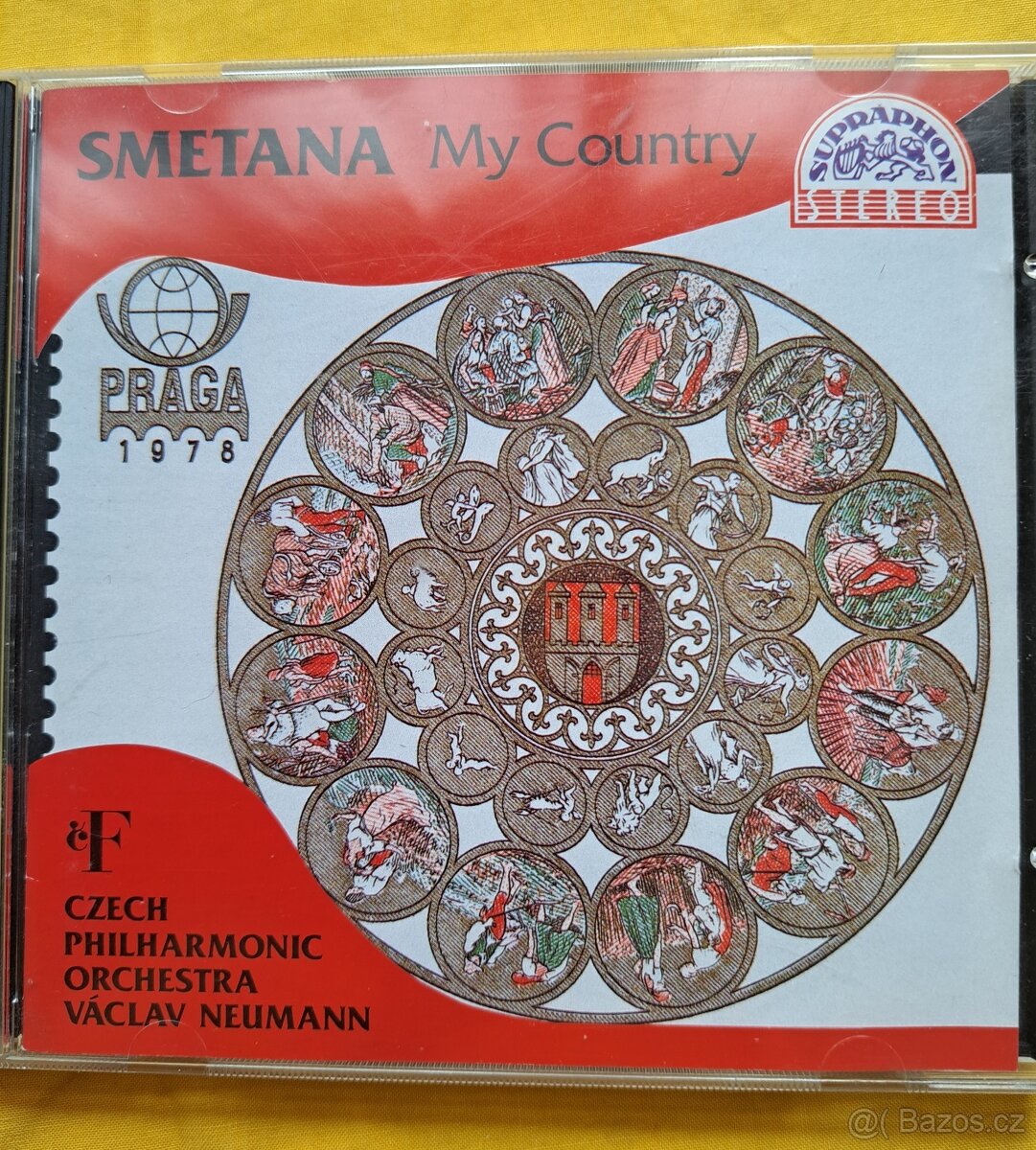 "má vlast" CD , řídí Václav Neumann, nahráno r.1975 - 2