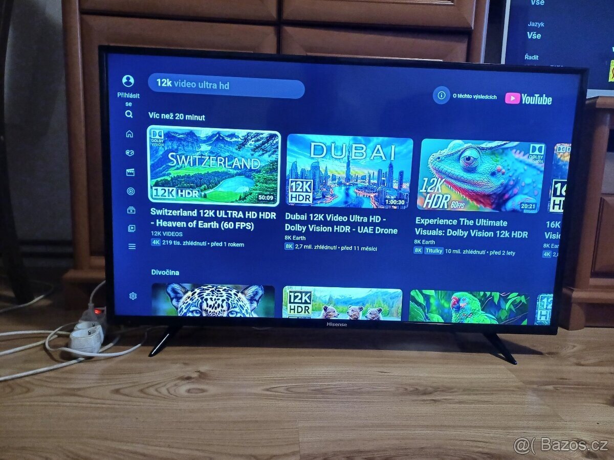 39" 99cm, Smart TV Hisense H39A5600, WiFi, dvbt2 - 2