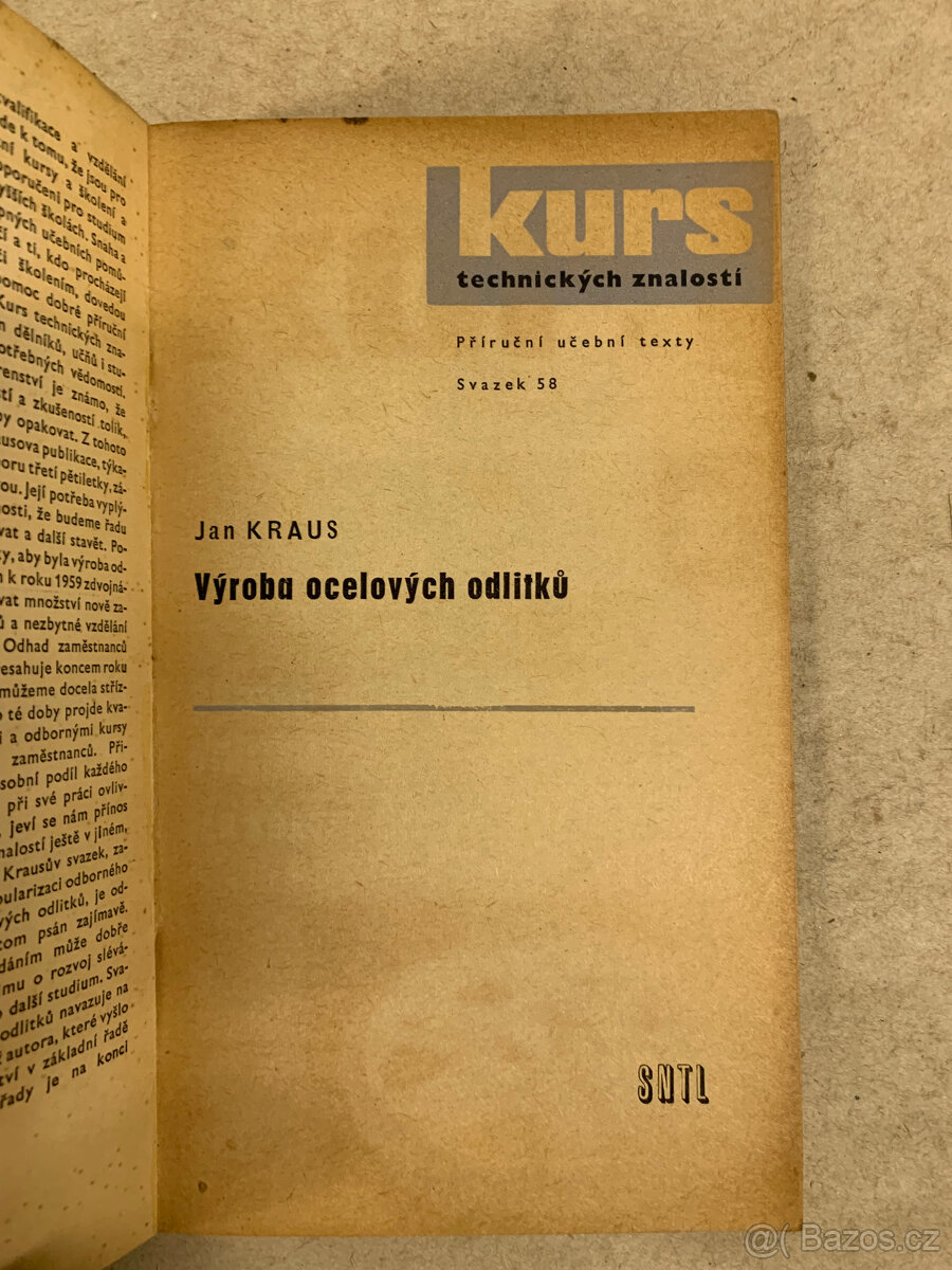 Kniha - Výroba ocelových odlitků - 2