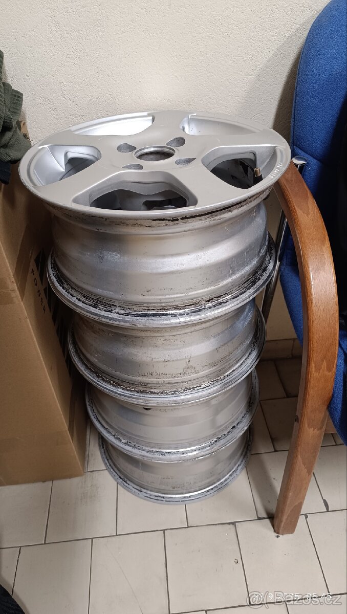 Prodám ALU disky 14" 6.0J x 14 H2 (4x108) - 2