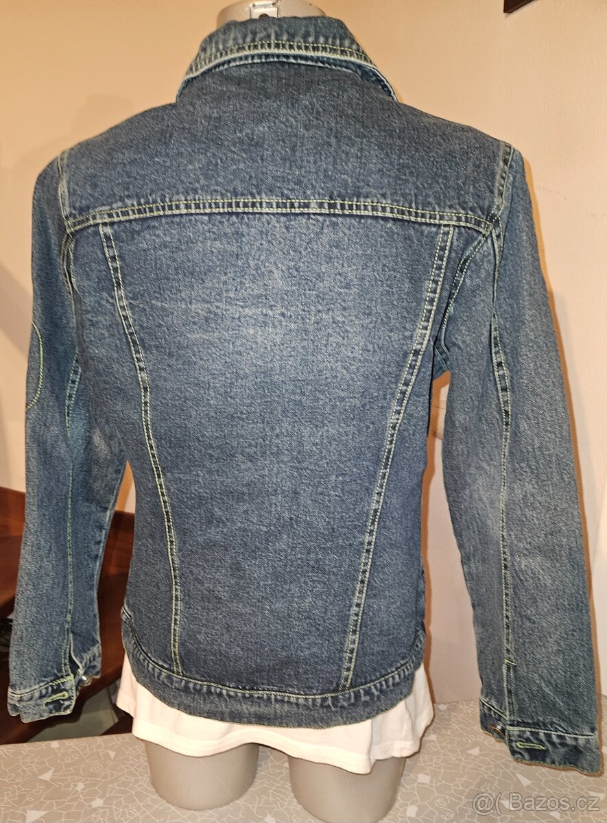 Džínová bunda vel.2XL, Nová. - 2