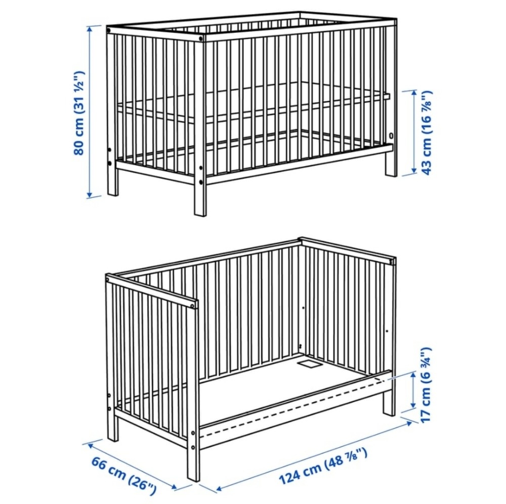 Prodám dětskou postýlku IKEA Gulliver - 2