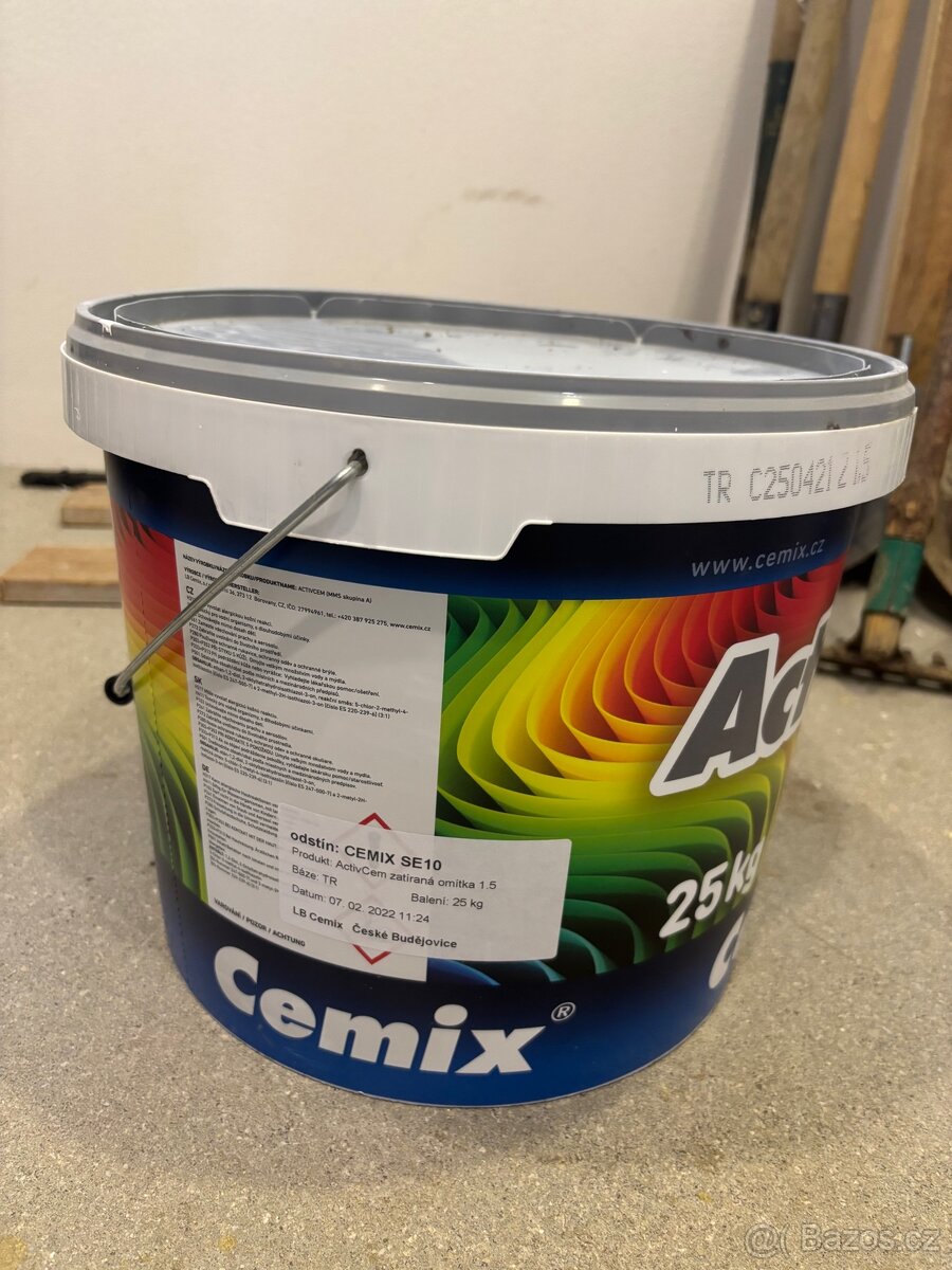 Omítka silikonová Cemix, activCem zatíraná 1,5mm - 2