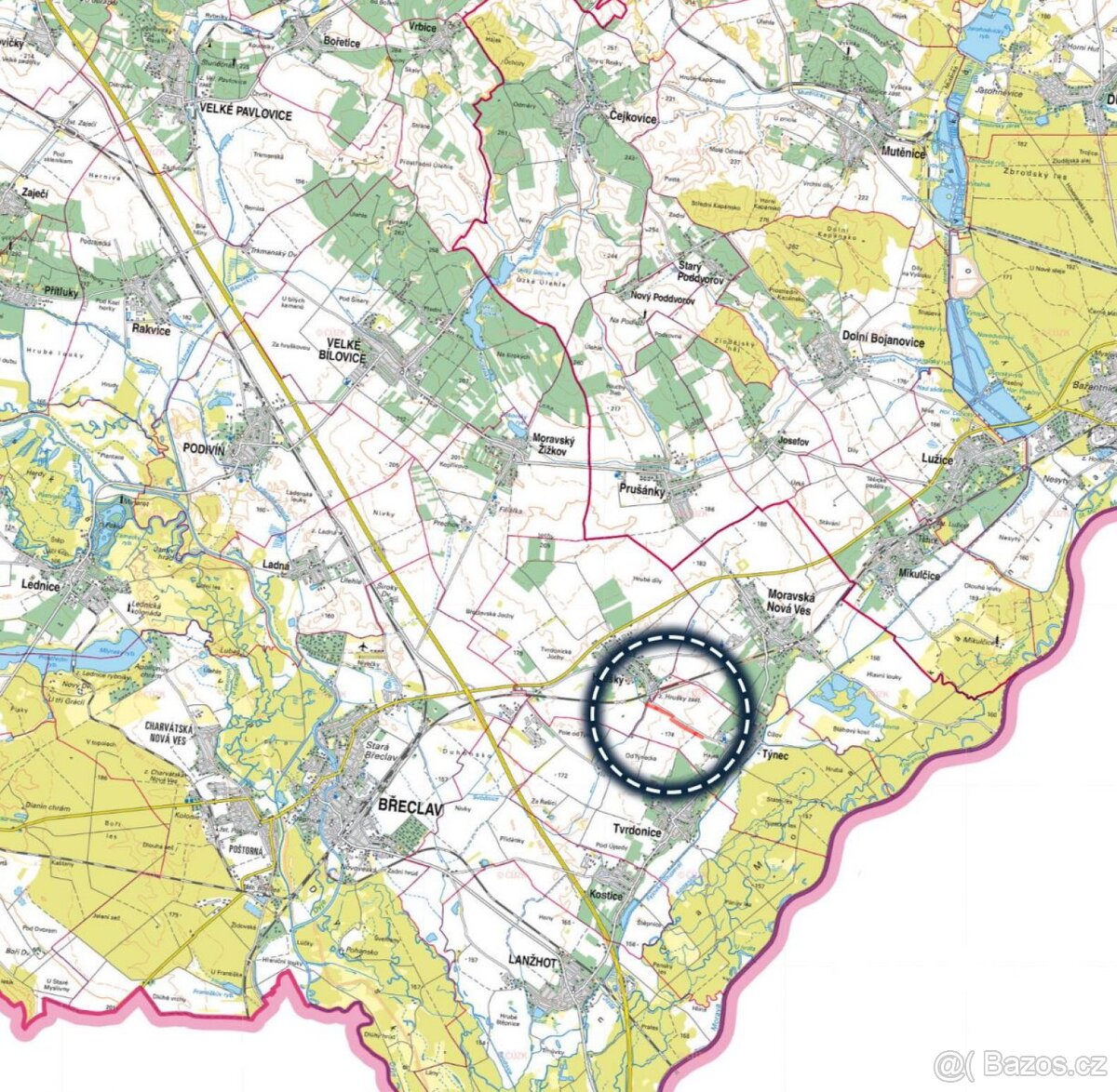 Zemědělská půda, prodej, Týnec, Břeclav - 2