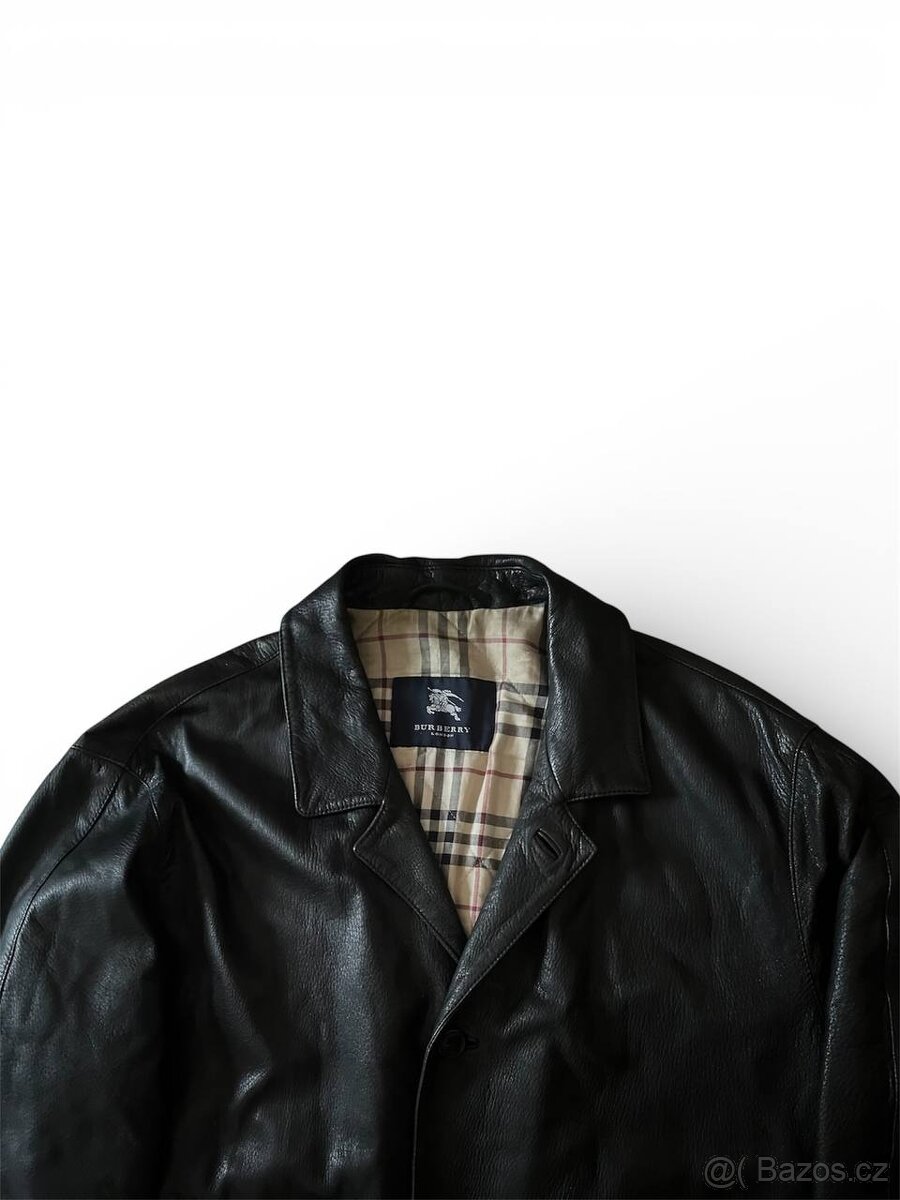 Kožený kabát Burberry London - 2