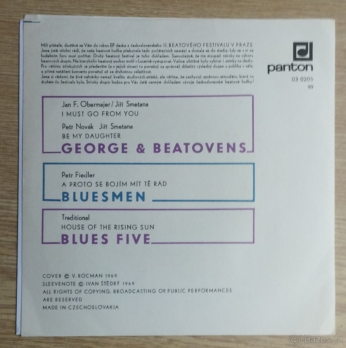 2. československý Beat-festival ( EP ) - 2