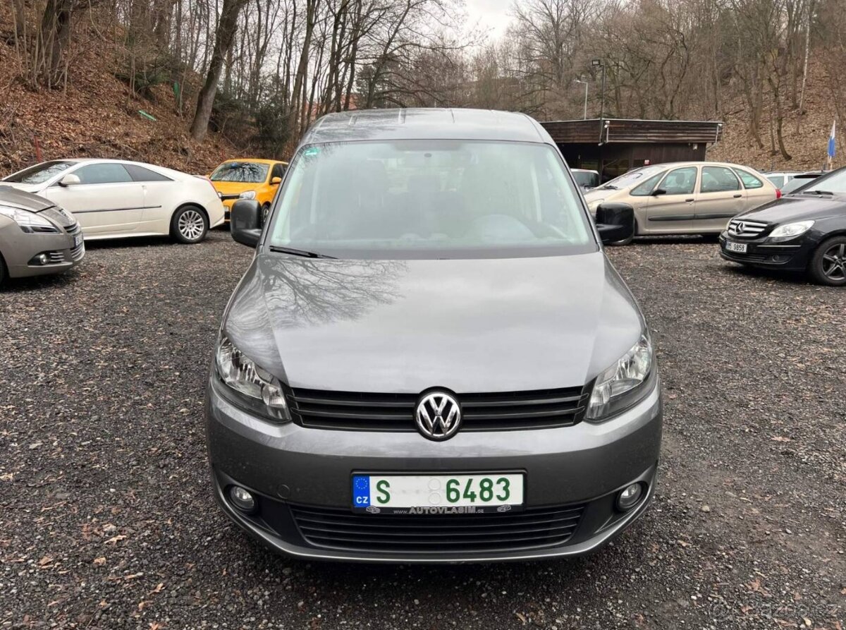 VW Caddy 1.2 TSI 77 kW 2x šoupačky 2011 klima serviska - 2