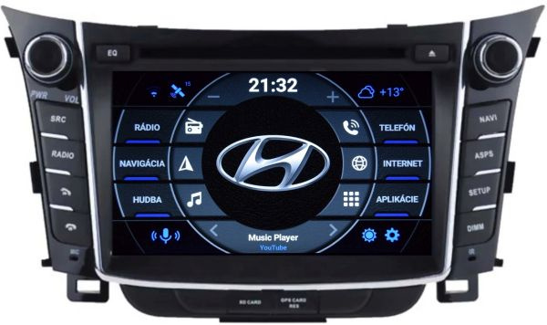 KIA / HYUNDAI dotykove autoradia Android DVD USB SD WIFI BT - 2