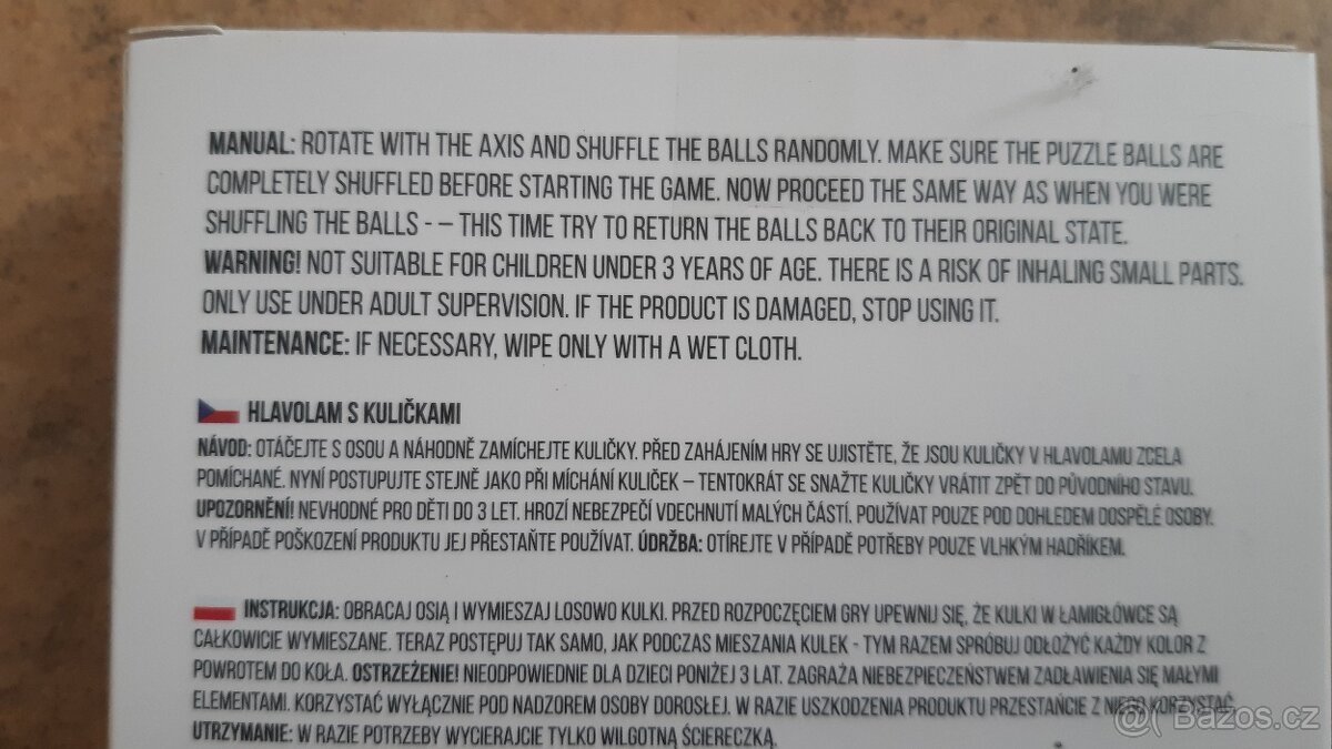 Kuličkový hlavolam - 2