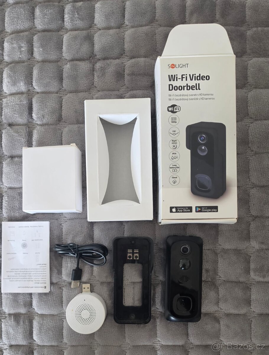 Chytrý videozvonek Solight 1L201 - 2