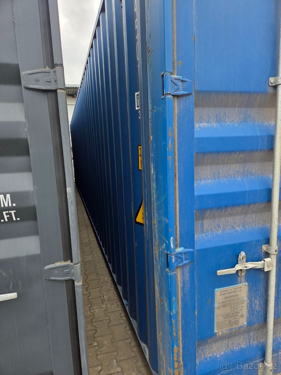 kontejner 12m použitý modrý - 2