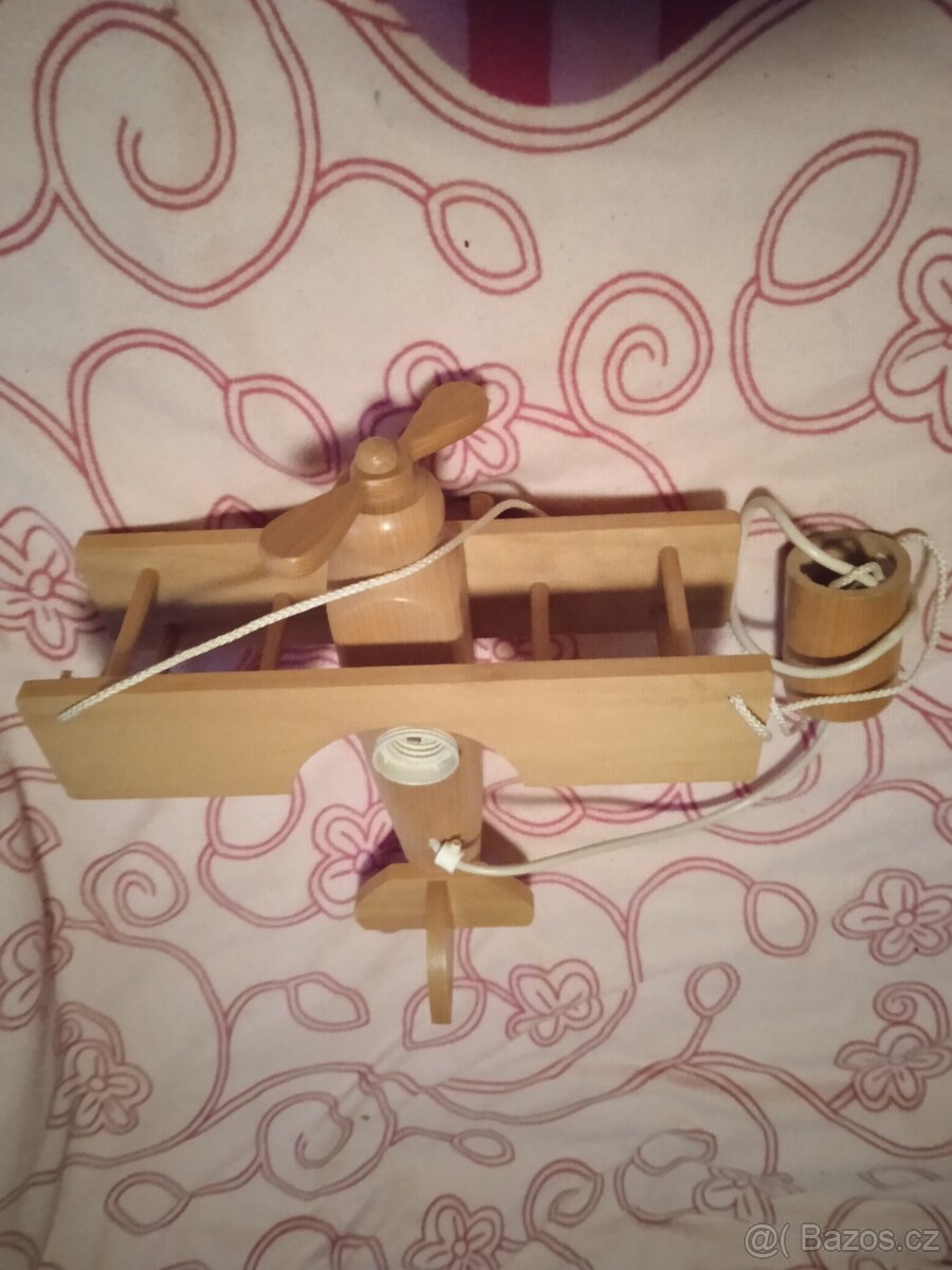 Dětský lustr letadlo - 2
