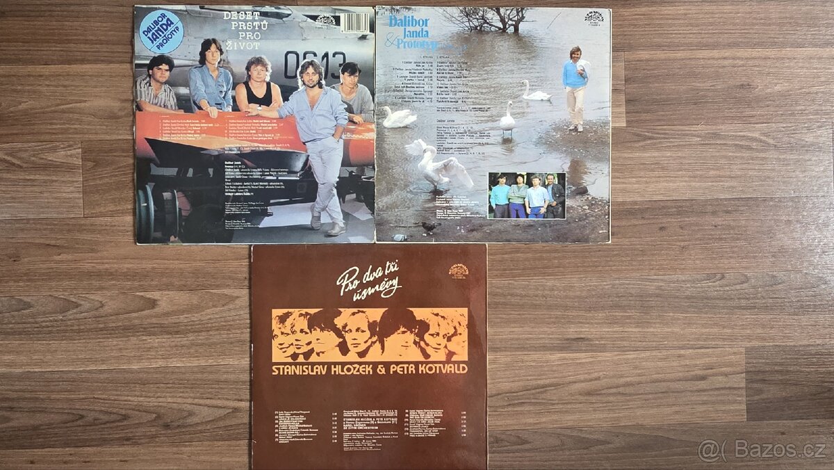 LP S. Hložek a P. Kotvald, D. Janda- 3 kusy - 2