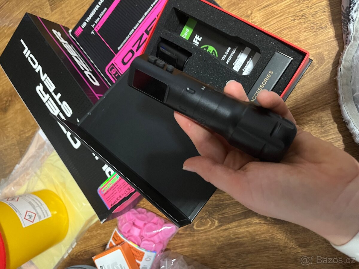 Bezdrátový tetovací strojek ELITE INKSAFE FLEXO - 2