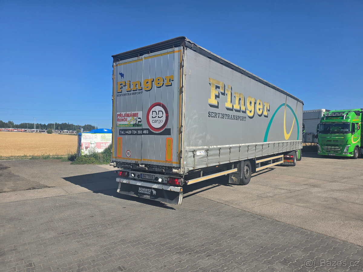 SCHMITZ SCS 24/L Lowdeck / MEGA 1osý návěs - 2