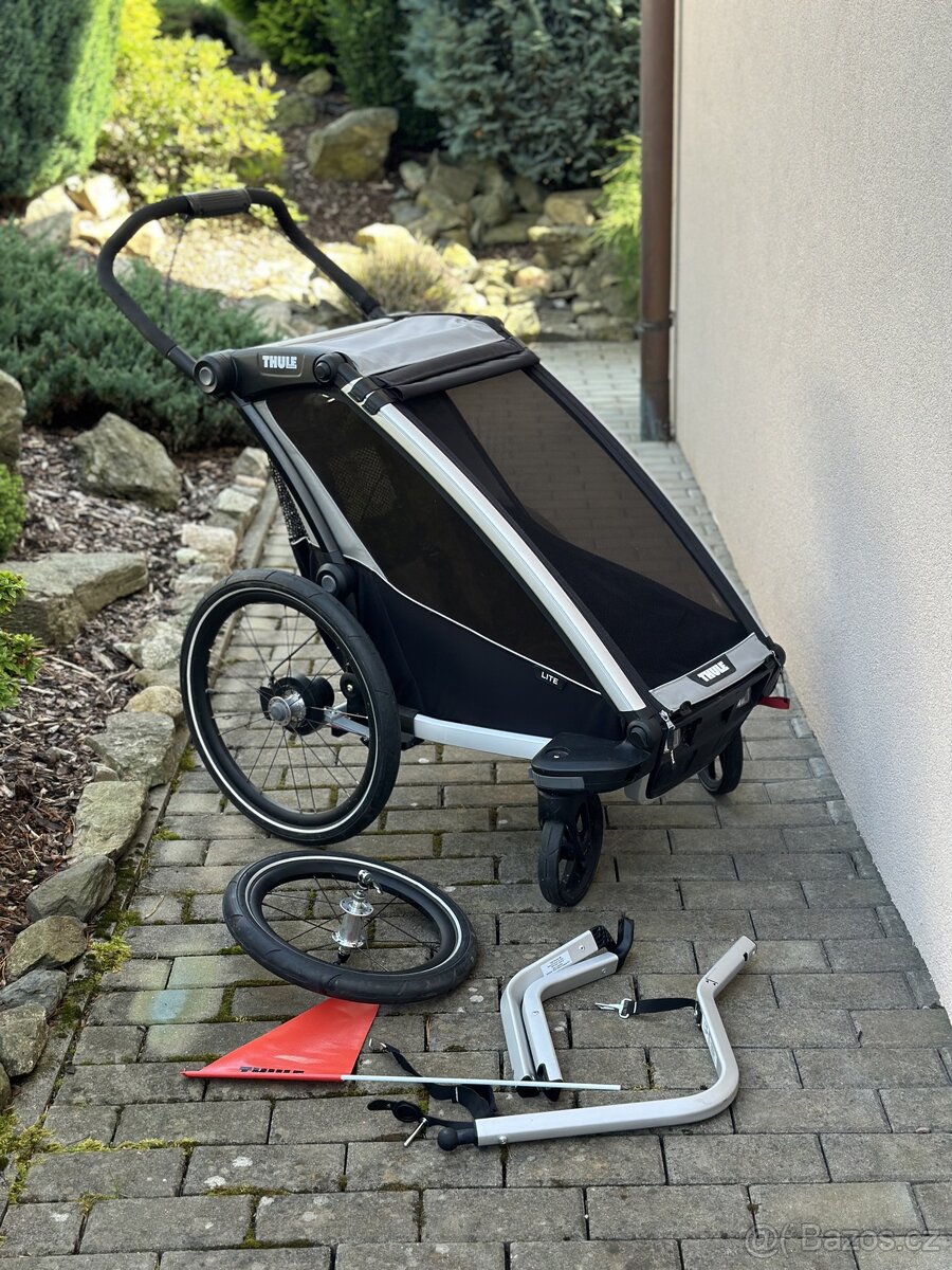 Thule Chariot Lite 2021 + sportovní set - 2