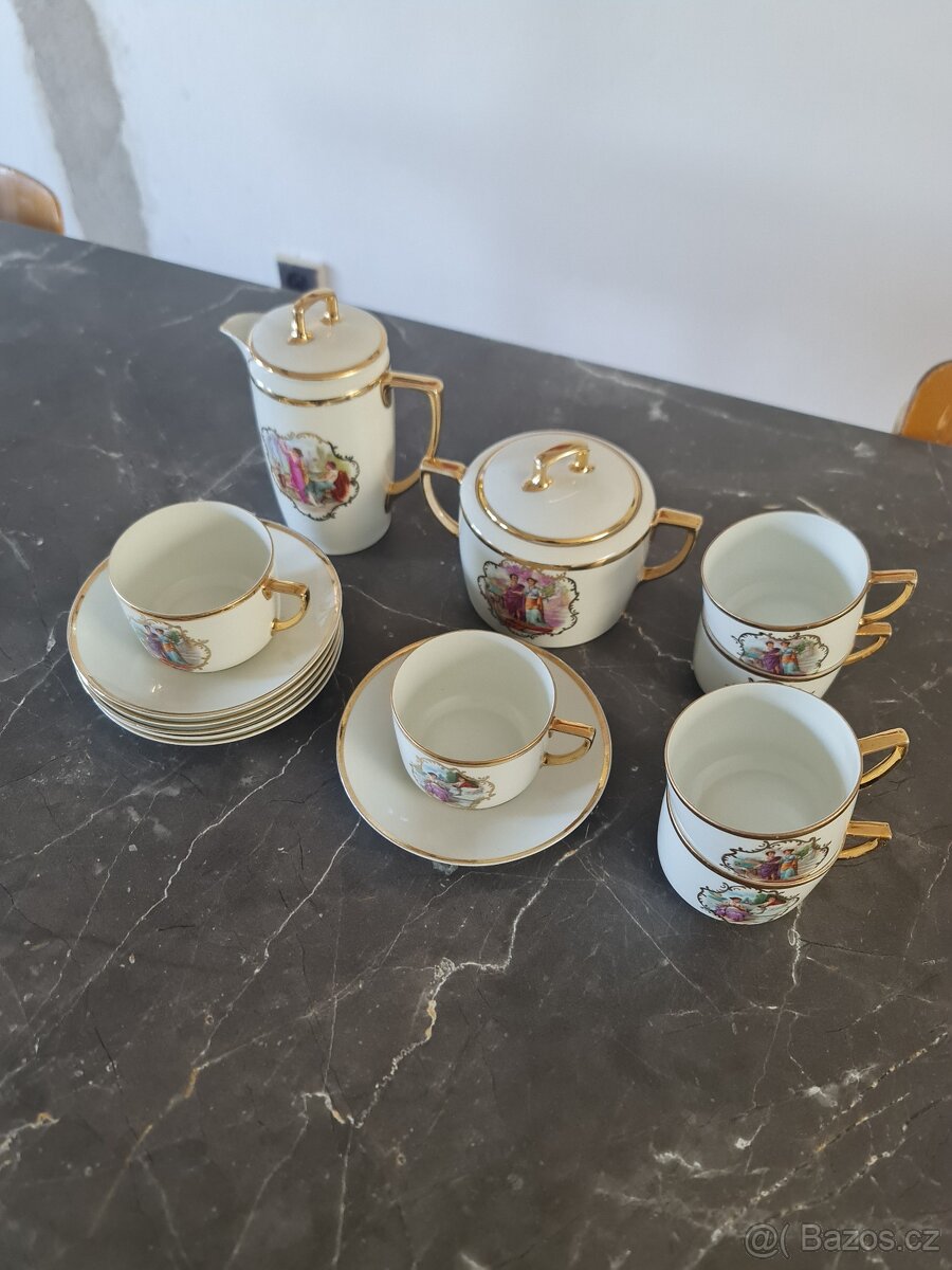 porcelánová souprava - 2