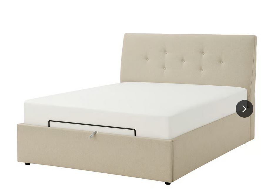 IKEA IDANÄS postel, 160x200 cm, s úl. prostorem, růžová - 2