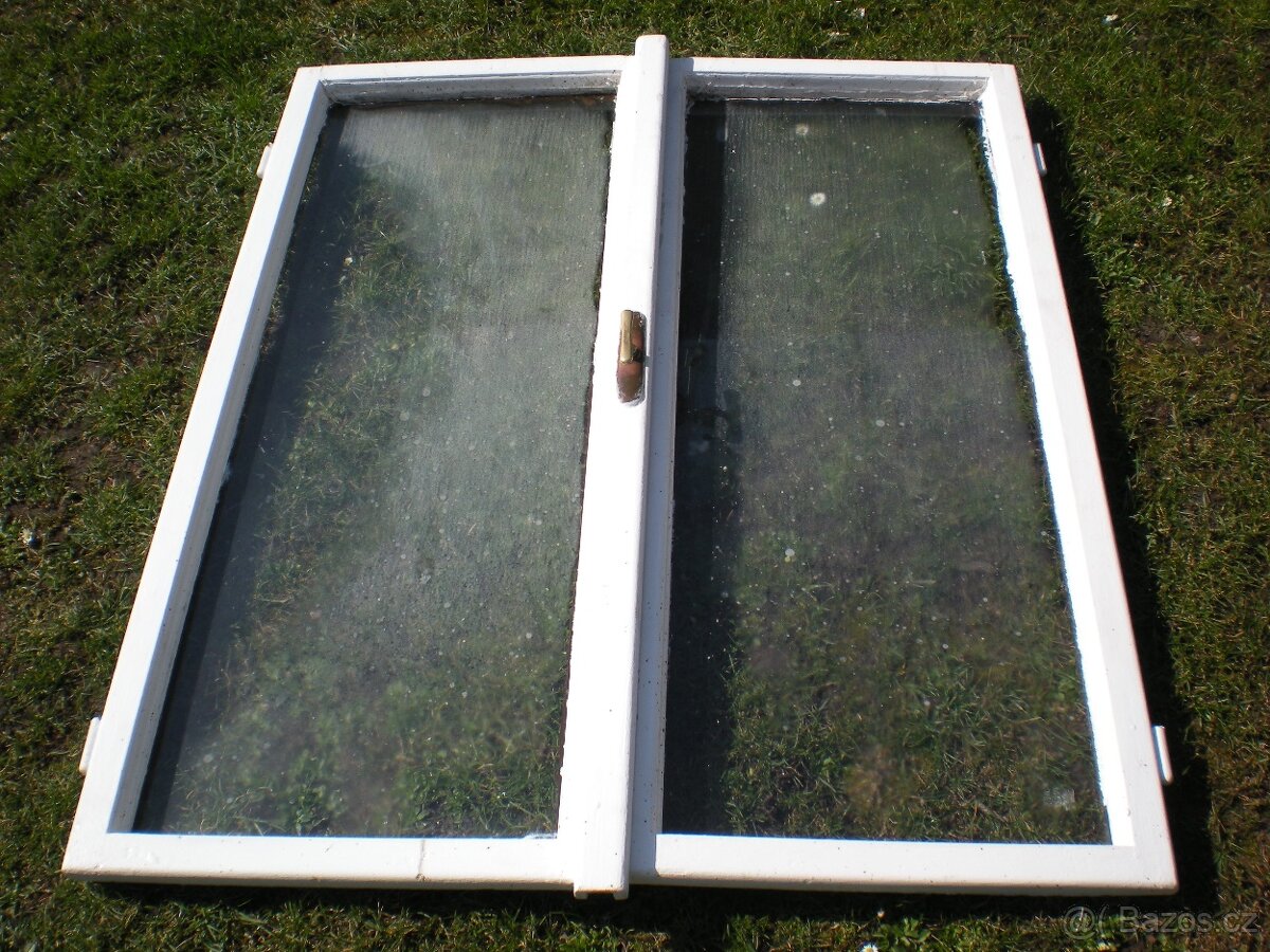 Okenní křídla zasklená na pařník příp. skleník - 2