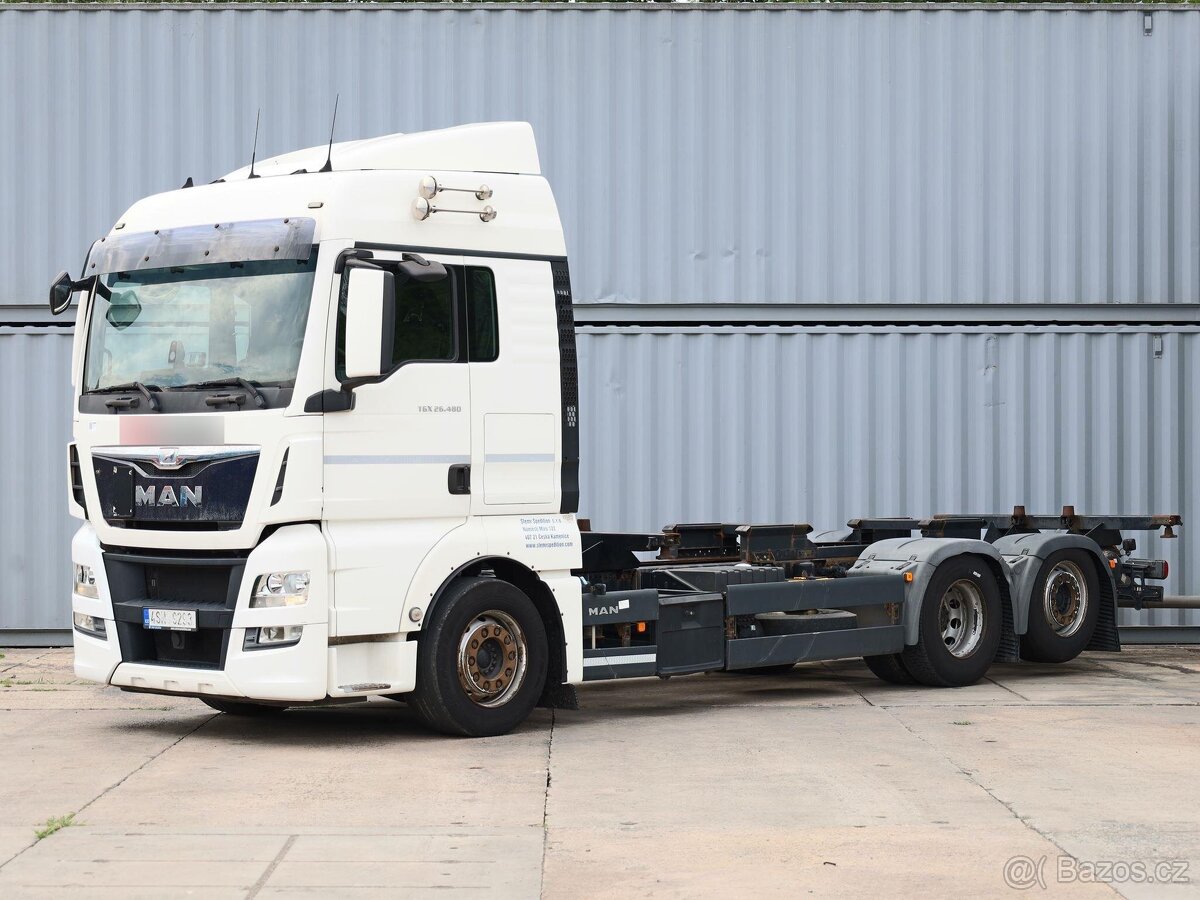 MAN TGX 26.480, 6x2, EURO 6, 26 TUN, RETARDÉR, NÁSTAVBA JUNG - 2
