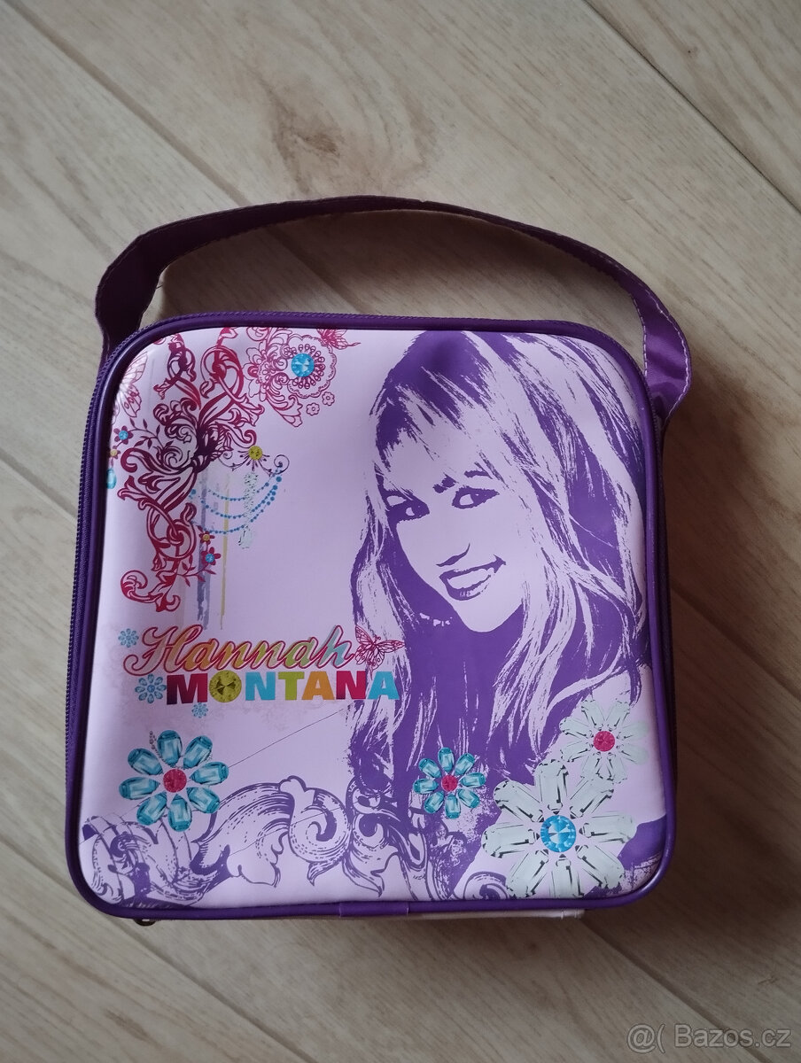 Hannah Montana taštička thermo + povlak + hra Twister - 2