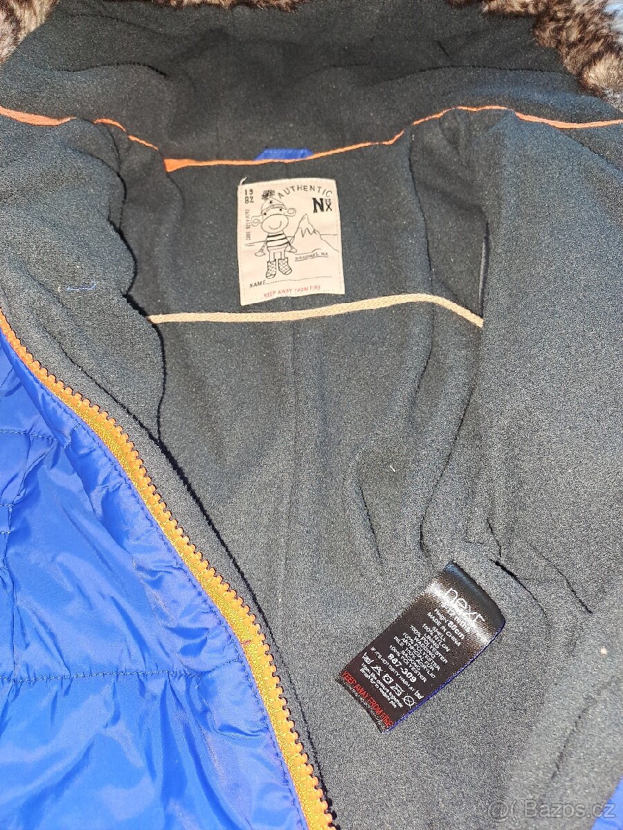 Krásná zimní kombinéza (overal) Vel. 74-80 cm, věk 9-12měs - 2