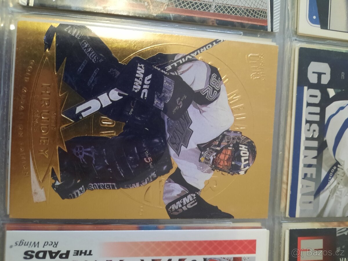 Hokejové kartičky z 90 let Ultra Fleer - 2