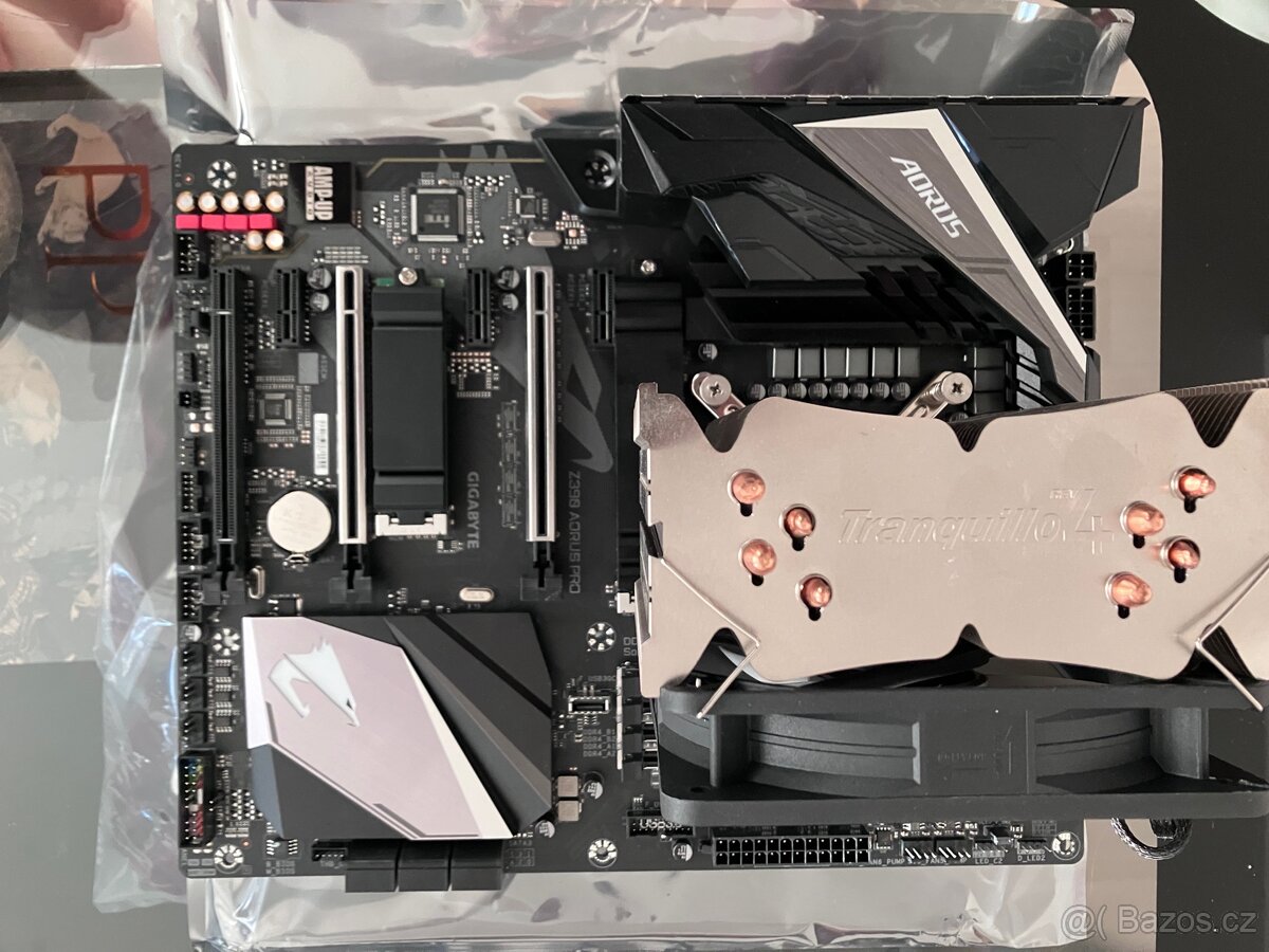 Cpu i7-9700k, deska, nvme disk, chladič - 2