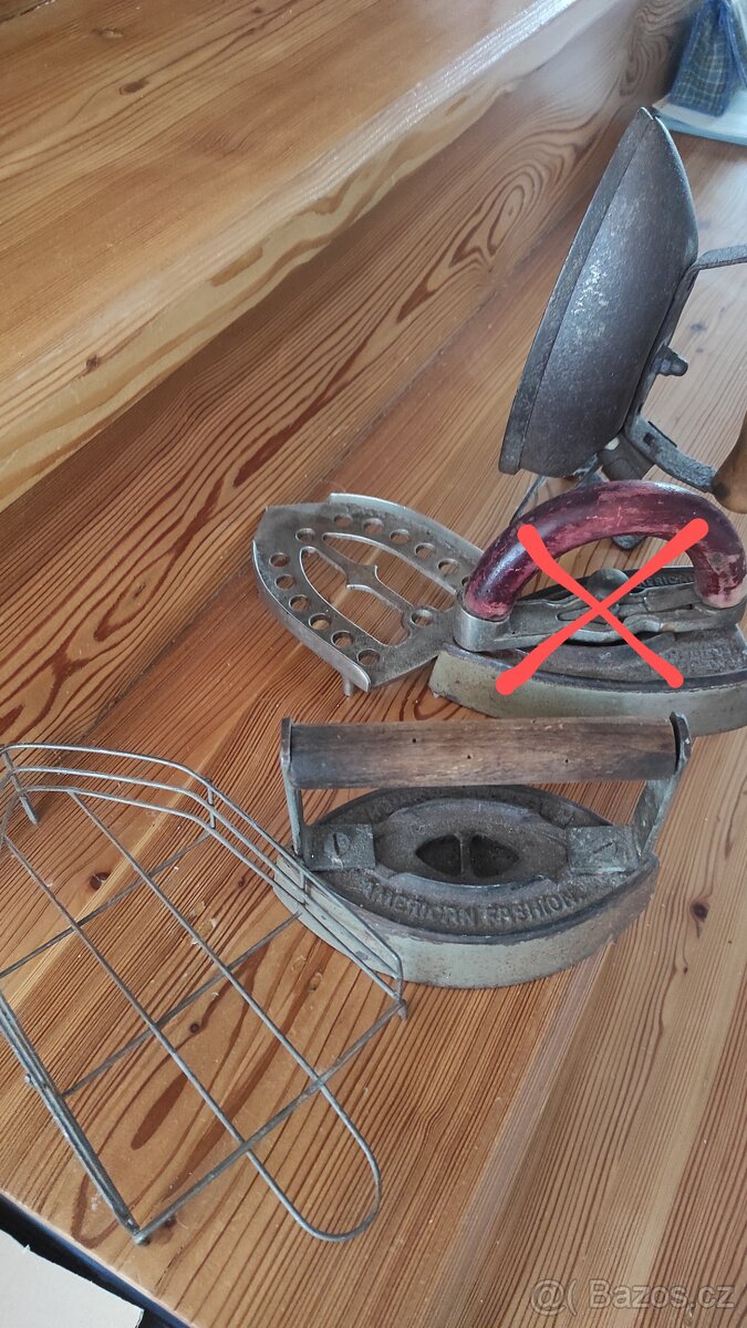 Staré žehličky - 2