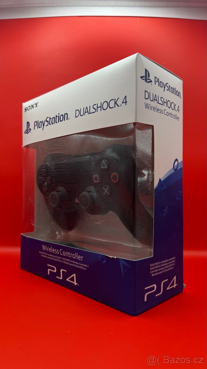 PS4 ovladač, black (NOVÝ) - 2