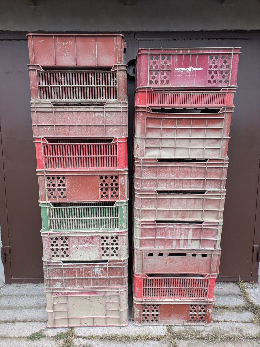 Soubor 19 kusů přepravek - 2