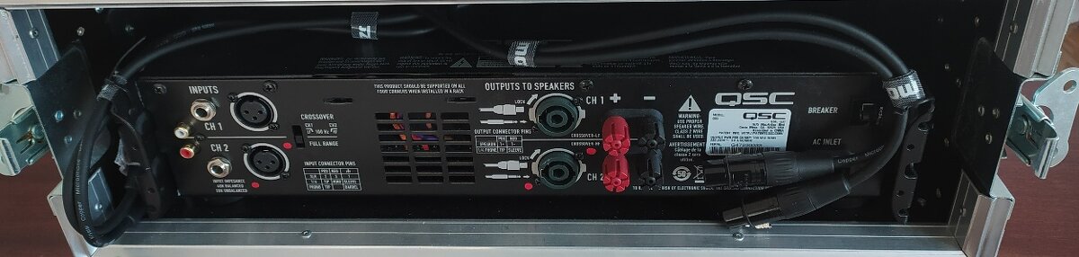 Prodám nový zesilovač QSC GX 5 - 2