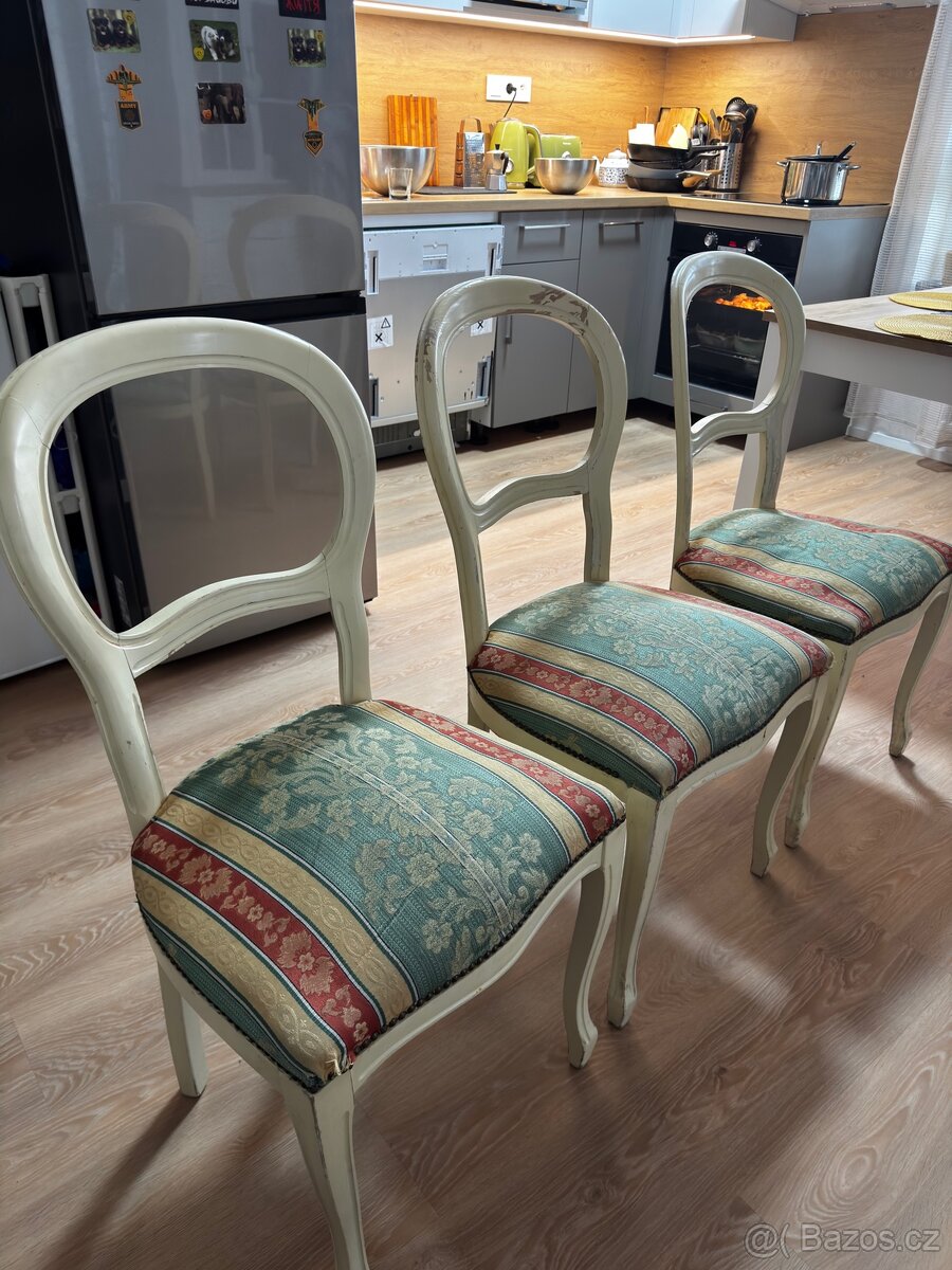 Starožitné židle 3ks - 2