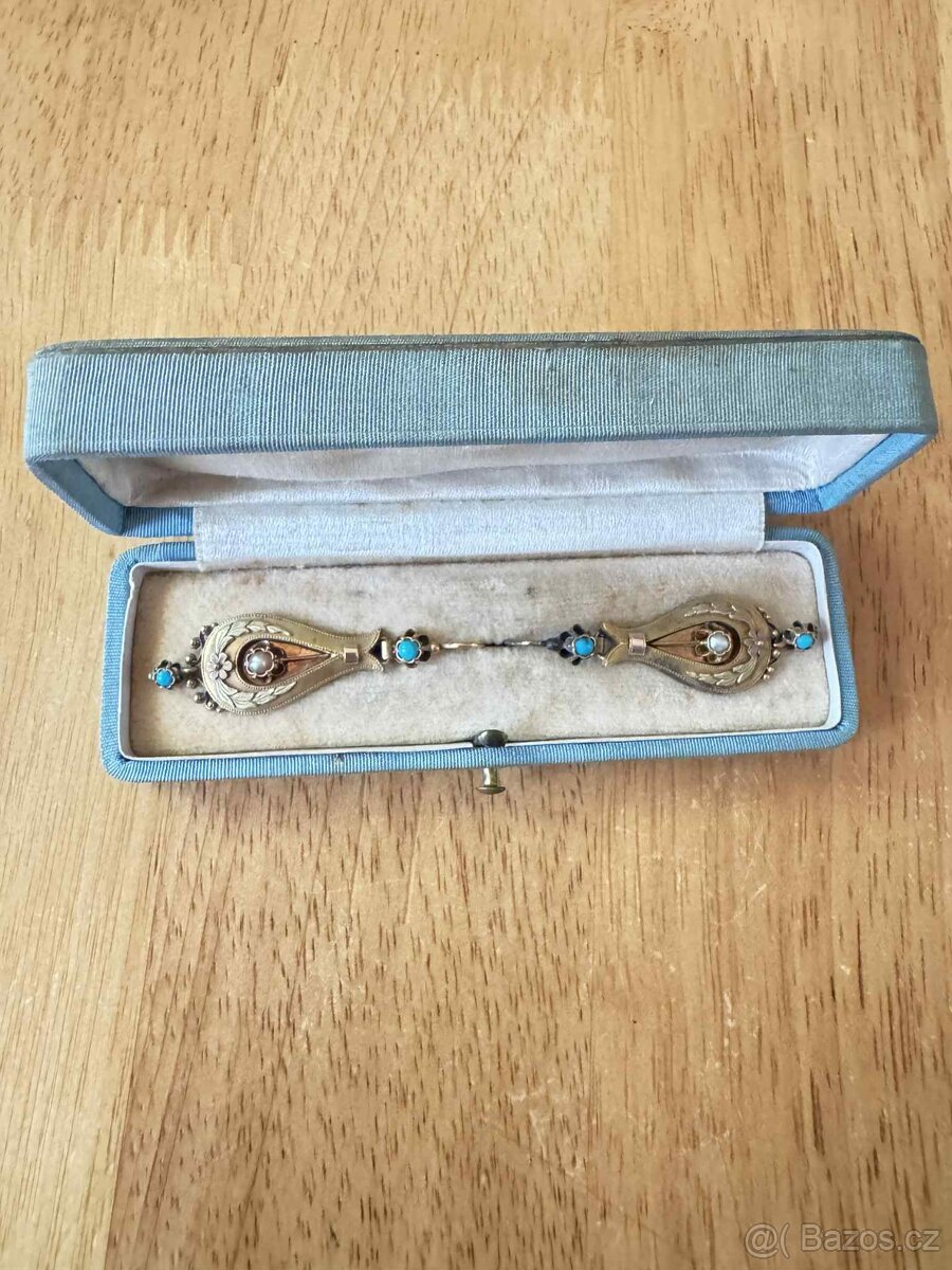 NÁUŠNICE POZDNÍ BIEDERMEIER - 2