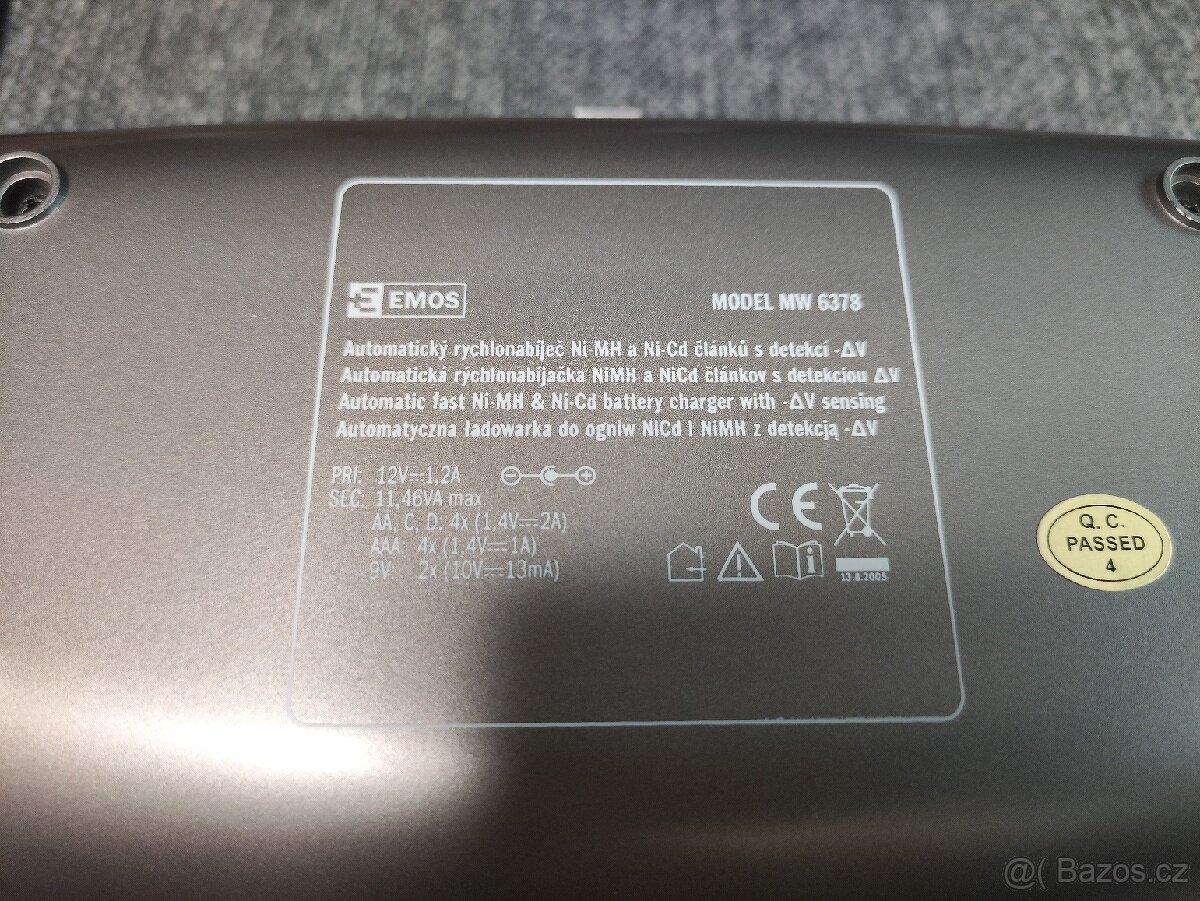 Nabíječka baterií EMOS - 2