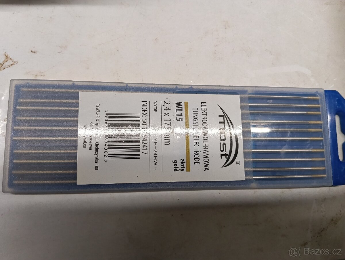 Wolframová elektroda WL 15 - 2