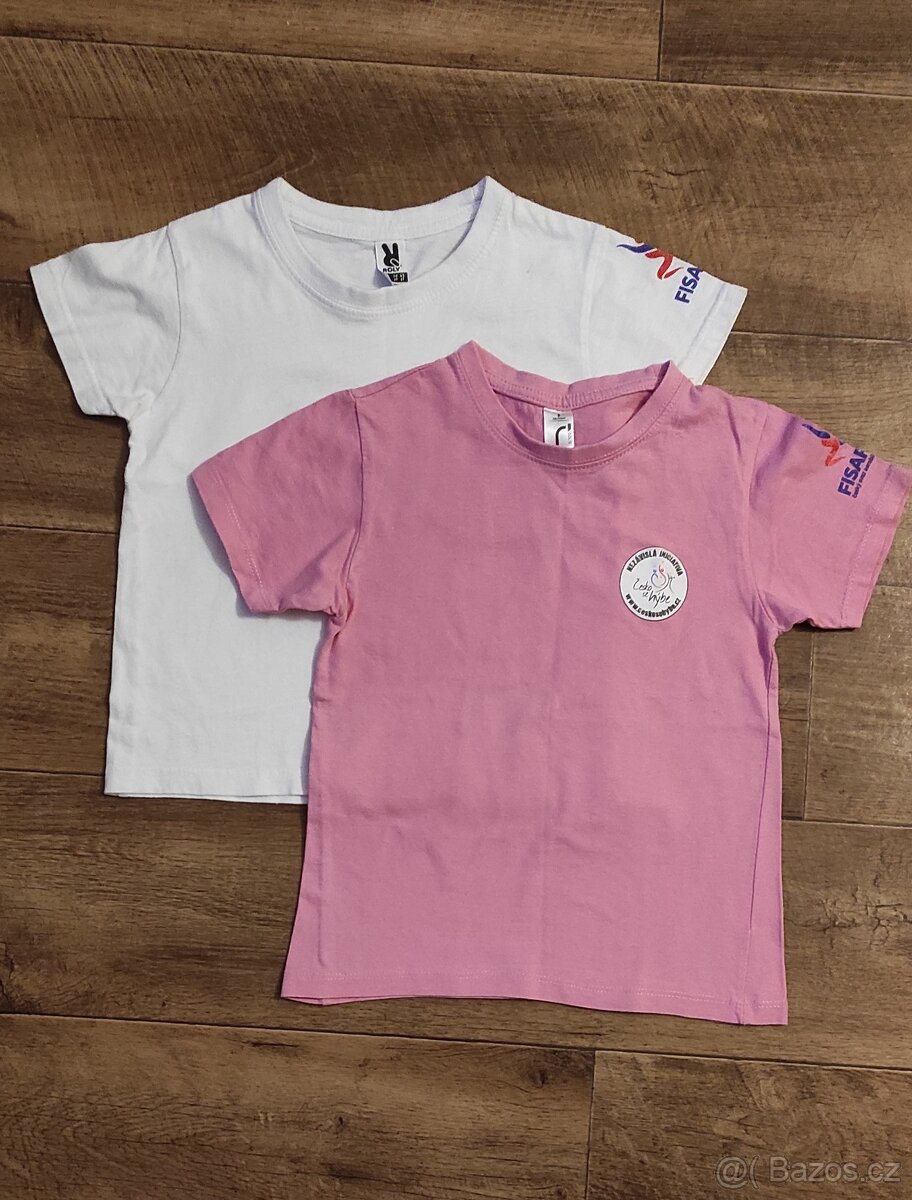 Set triček vel.116 - 2